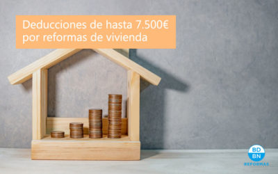 Deducciones de hasta 7.500 euros por reformas de vivienda