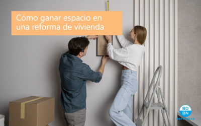 Cómo ganar espacio en una reforma de vivienda