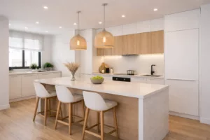 Iluminación en cocinas reformadas