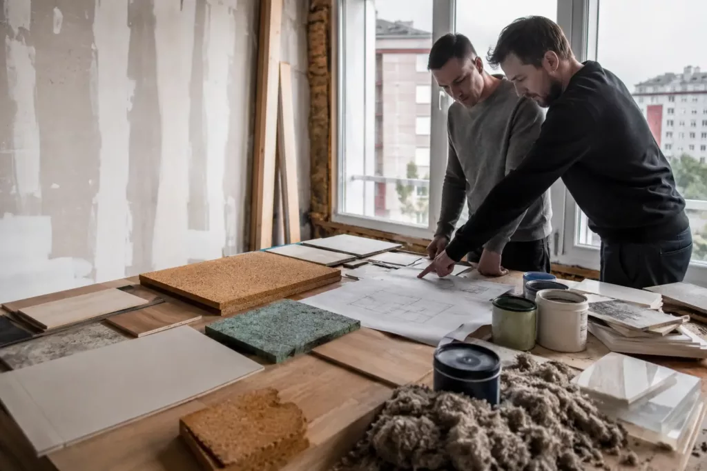 Materiales sostenibles para reformas modernas en Bilbao